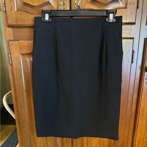 Ann Taylor Classic Black Pencil Skirt
